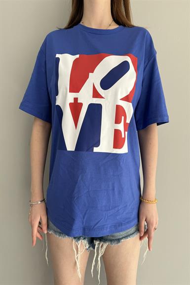 BASKI DETAY TSHIRT