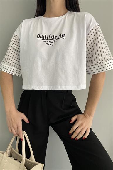 BASKI DETAYLI MATCHLİ TSHIRT