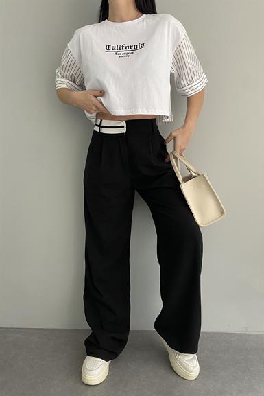 BASKI DETAYLI MATCHLİ TSHIRT