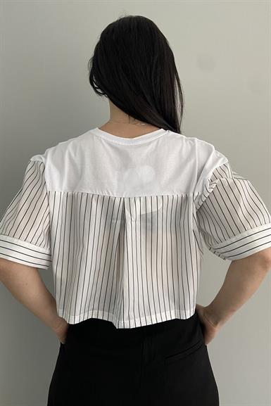 BASKI DETAYLI MATCHLİ TSHIRT