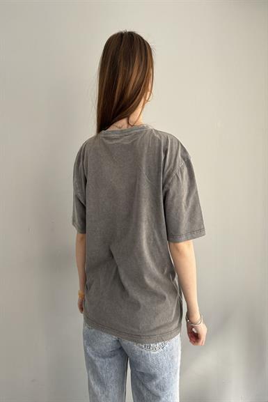 BASKI DETAYLI TSHIRT