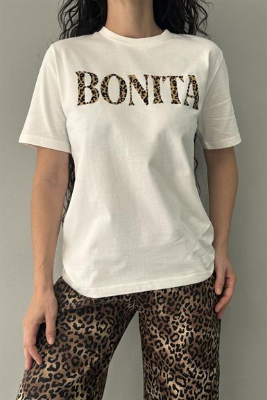 BASKI DETAYLI TSHIRT