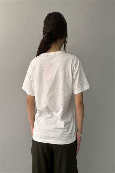 BASKI DETAYLI TSHIRT