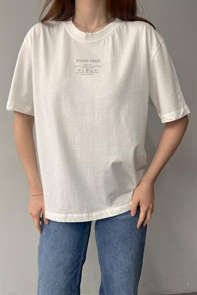 BASKI DETAYLI TSHIRT
