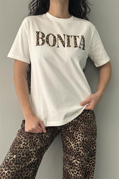 BASKI DETAYLI TSHIRT