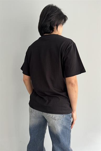 BASKI DETAYLI TSHIRT