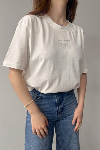 BASKI DETAYLI TSHIRT