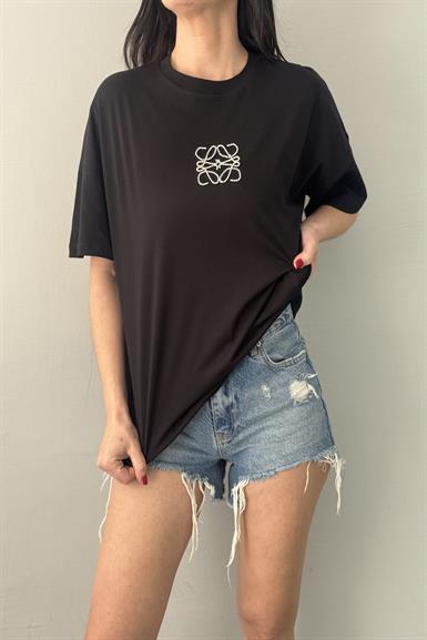BASKI DETAYLI TSHIRT