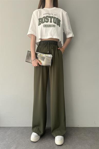 BASKI DETAYLI TSHIRT
