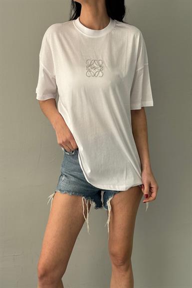 BASKI DETAYLI TSHIRT