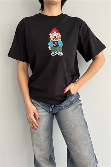 BASKI DETAYLI TSHIRT