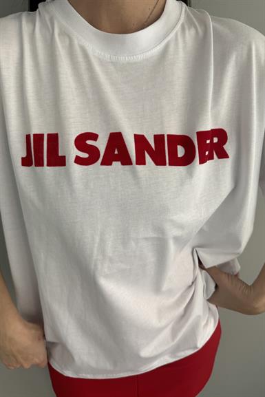 BASKILI DETAYLI TSHIRT