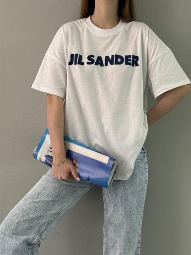BASKILI DETAYLI TSHIRT