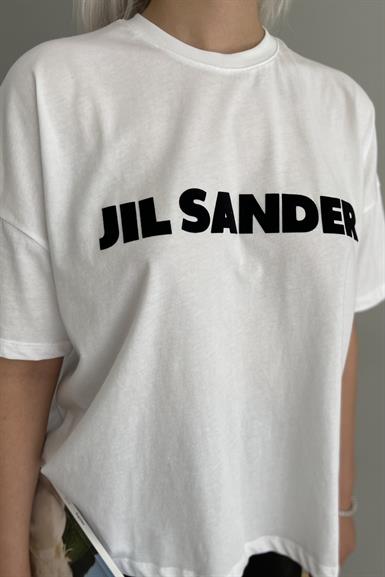 BASKILI DETAYLI TSHIRT