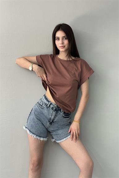 BİSİKLET YAKA BASIC TSHIRT