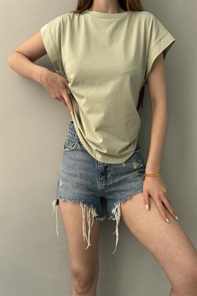 BİSİKLET YAKA BASIC TSHIRT