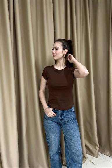 BİSİKLET YAKA BASİC TSHIRT