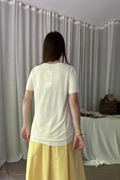 BİSİKLET YAKA DİKİŞSİZ MODAL TSHIRT