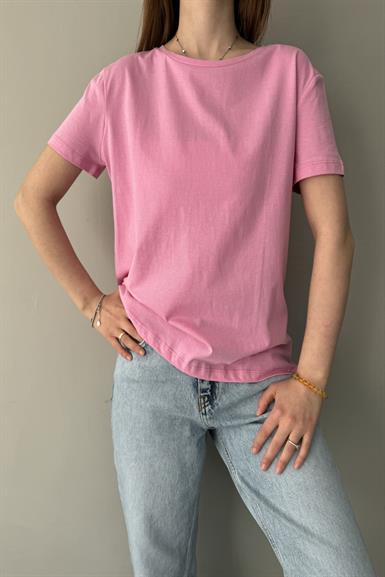 BİSİKLET YAKA DÜŞÜK OMUZ TSHIRT