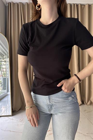 BİSİKLET YAKA KISA KOL TSHIRT