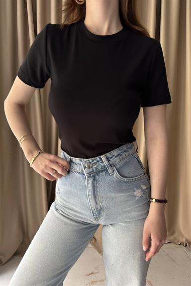 BİSİKLET YAKA KISA KOL TSHIRT