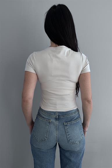 BİSİKLET YAKA KISA KOL TSHIRT