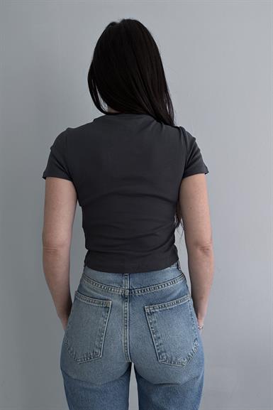 BİSİKLET YAKA KISA KOL TSHIRT