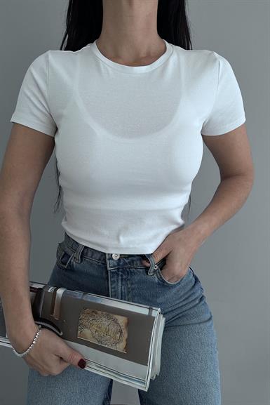 BİSİKLET YAKA KISA KOL TSHIRT