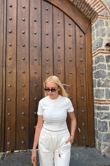 BİSİKLET YAKA KISA TSHIRT