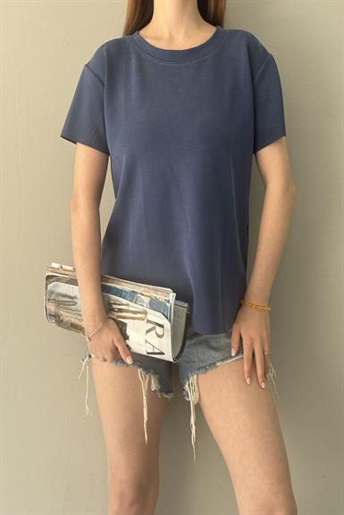 BİSİKLET YAKA MODAL TSHIRT