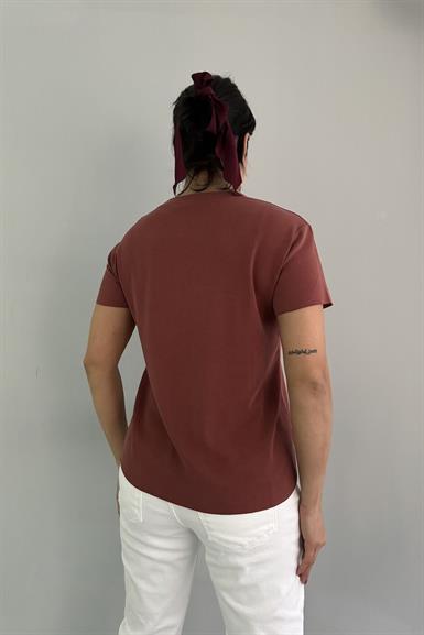 BİSİKLET YAKA MODAL TSHIRT