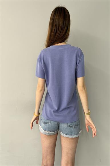 BİSİKLET YAKA MODAL TSHIRT