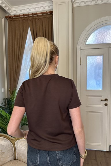 BİSİKLET YAKA MODAL TSHIRT