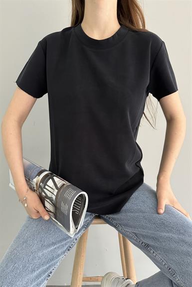 BİSİKLET YAKA MODAL TSHIRT