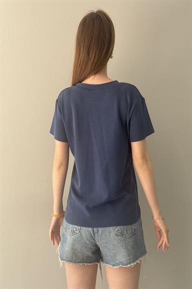BİSİKLET YAKA MODAL TSHIRT