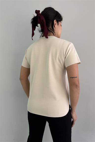 BİSİKLET YAKA MODAL TSHIRT