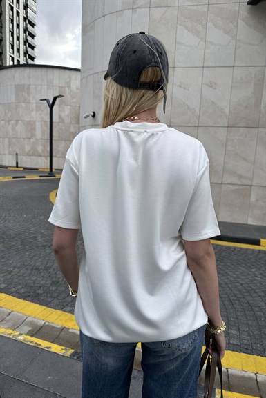 BİSİKLET YAKA MODAL TSHIRT