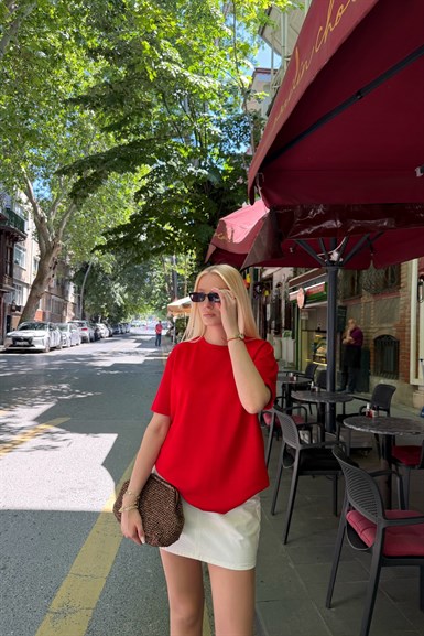 BİSİKLET YAKA MODAL TSHIRT