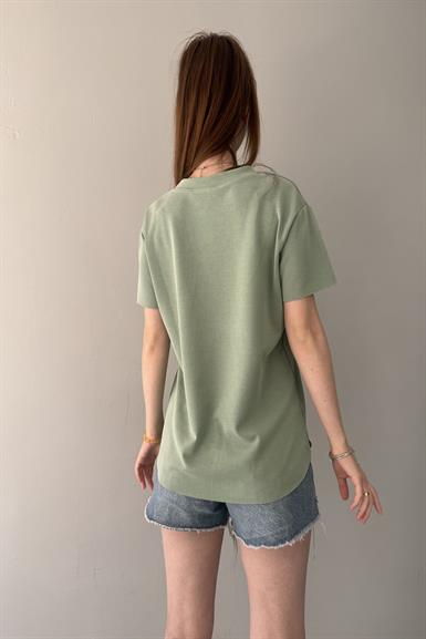BİSİKLET YAKA MODAL TSHIRT