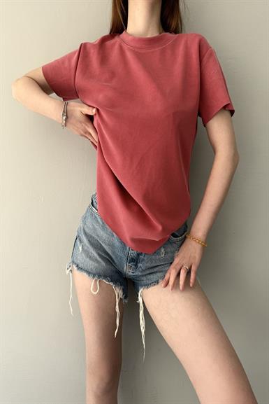 BİSİKLET YAKA MODAL TSHIRT