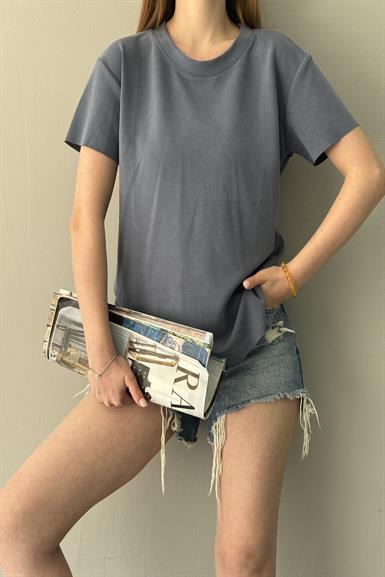 BİSİKLET YAKA MODAL TSHIRT