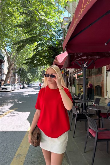 BİSİKLET YAKA MODAL TSHIRT