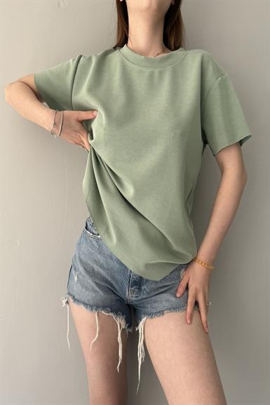 BİSİKLET YAKA MODAL TSHIRT