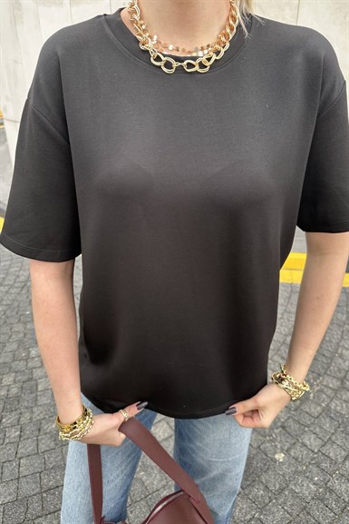 BİSİKLET YAKA MODAL TSHIRT