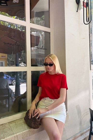 BİSİKLET YAKA MODAL TSHIRT