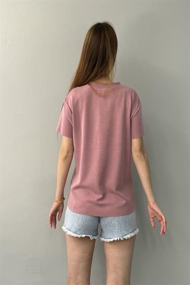 BİSİKLET YAKA MODAL TSHIRT