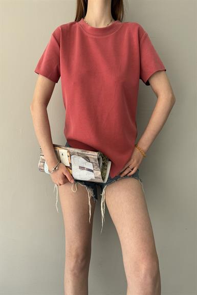 BİSİKLET YAKA MODAL TSHIRT