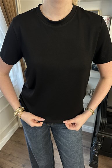BİSİKLET YAKA MODAL TSHIRT