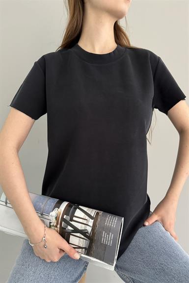 BİSİKLET YAKA MODAL TSHIRT