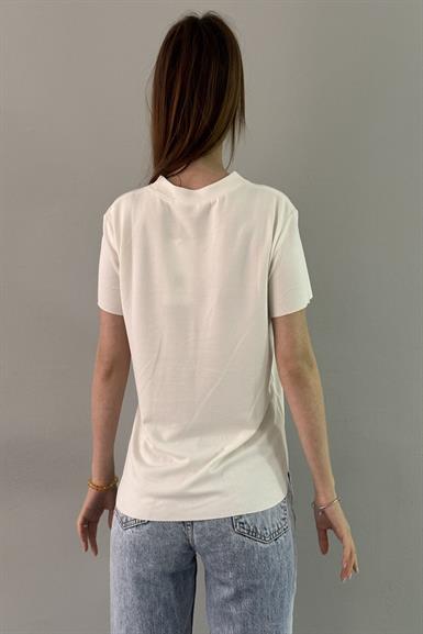 BİSİKLET YAKA MODAL TSHIRT